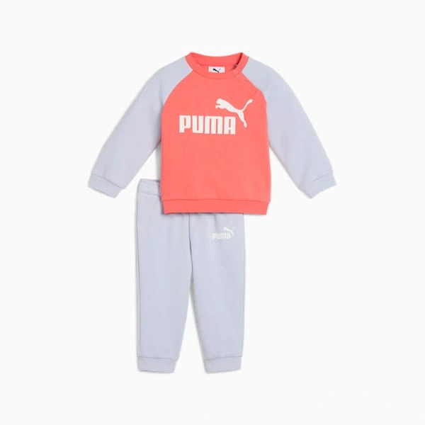 PUMA Minicats: Super söpö raglan-setti pienille seikkailijoille! Pehmeä ja tyylikäs, täydellinen päivittäiseen käyttöön.