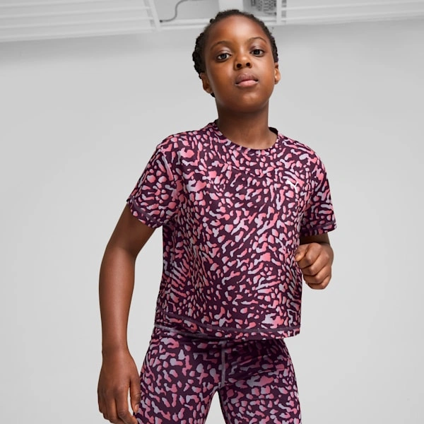 PUMA Junior Tee Lyhyt Huppu Nuorten Tyyli Mukavuus